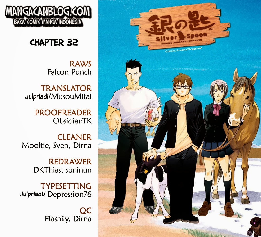 Silver Spoon Chapter 32 Gambar 1