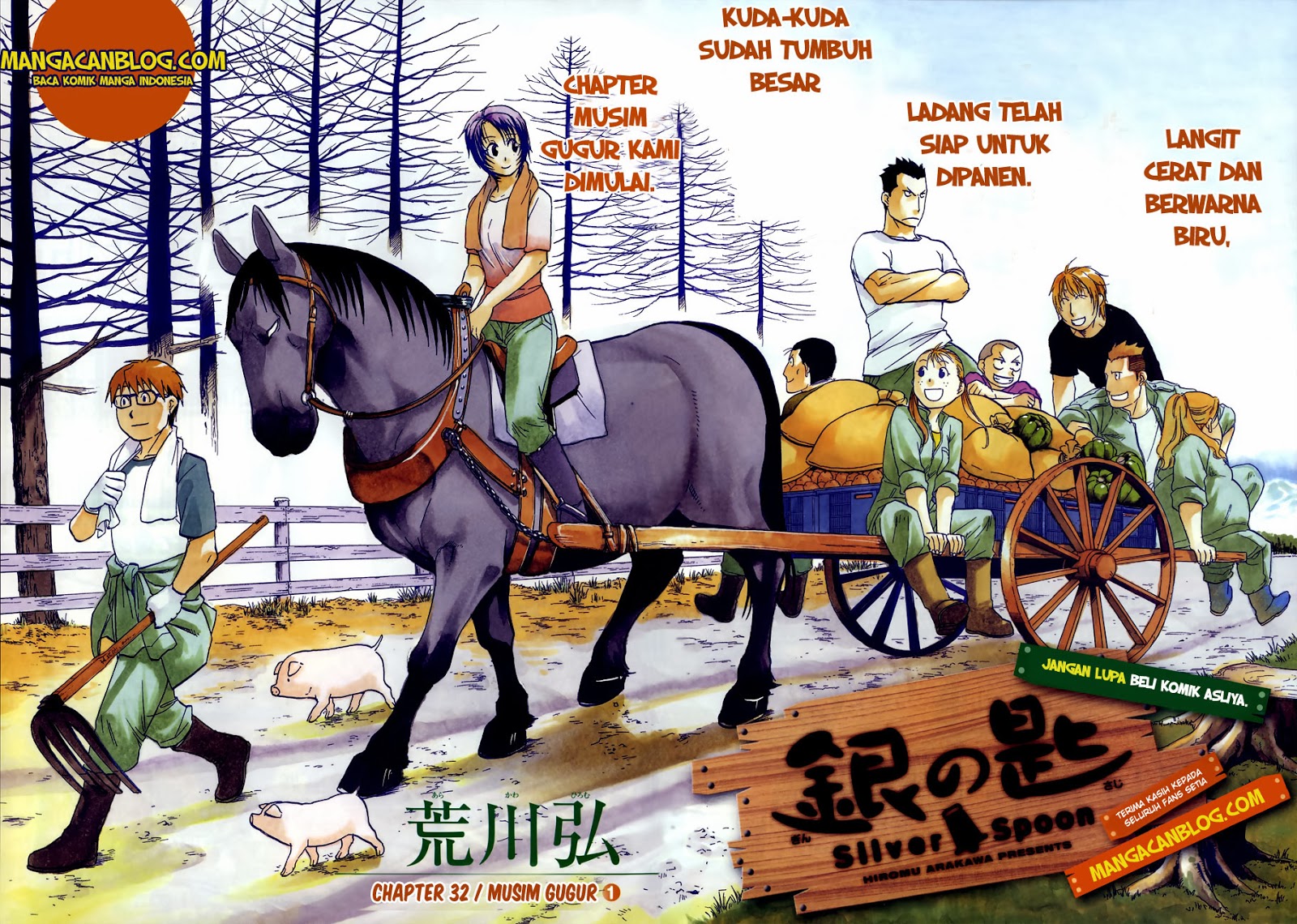 Silver Spoon Chapter 32 Gambar 3
