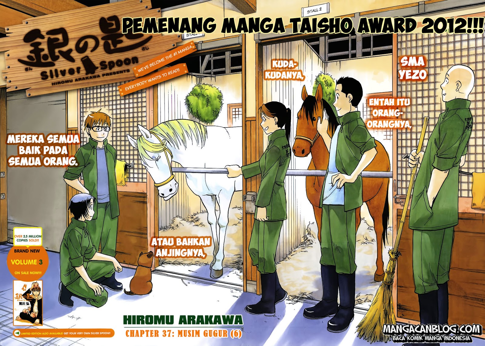 Silver Spoon Chapter 37 Gambar 3