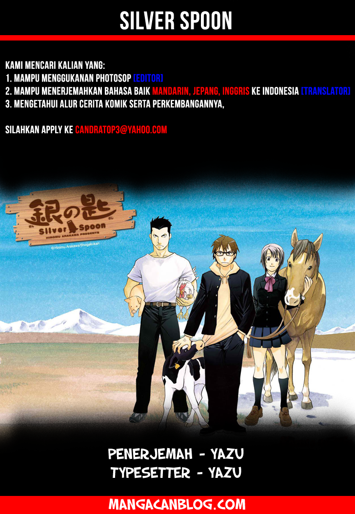 Silver Spoon Chapter 37 Gambar 20