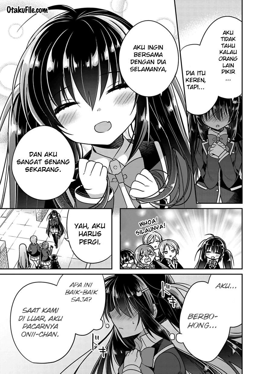 Siscon Ani to Brocon Imouto ga Shoujiki ni Nattara Chapter 05 Gambar 6