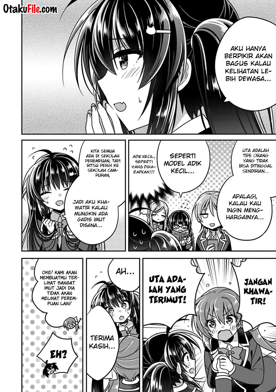 Siscon Ani to Brocon Imouto ga Shoujiki ni Nattara Chapter 07 Gambar 6