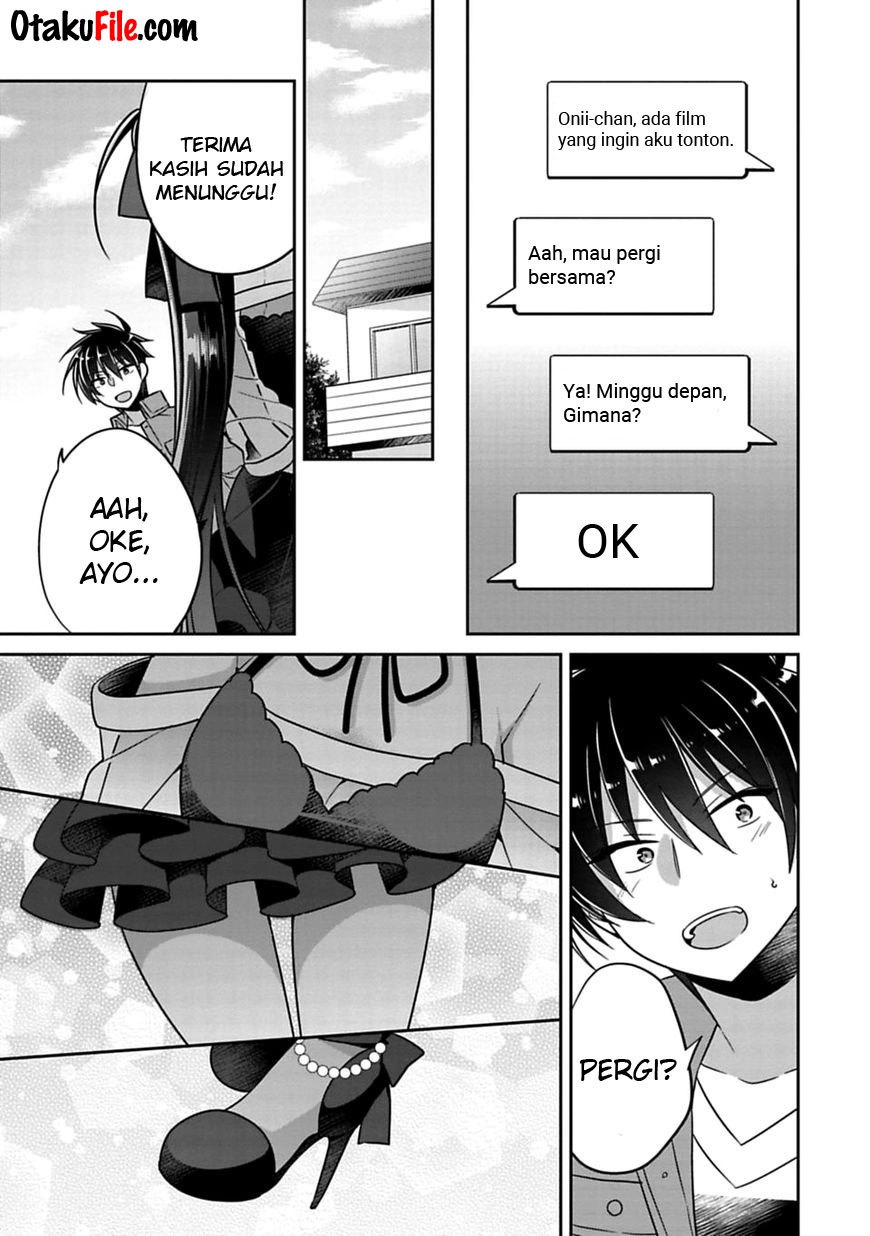 Siscon Ani to Brocon Imouto ga Shoujiki ni Nattara Chapter 07 Gambar 9