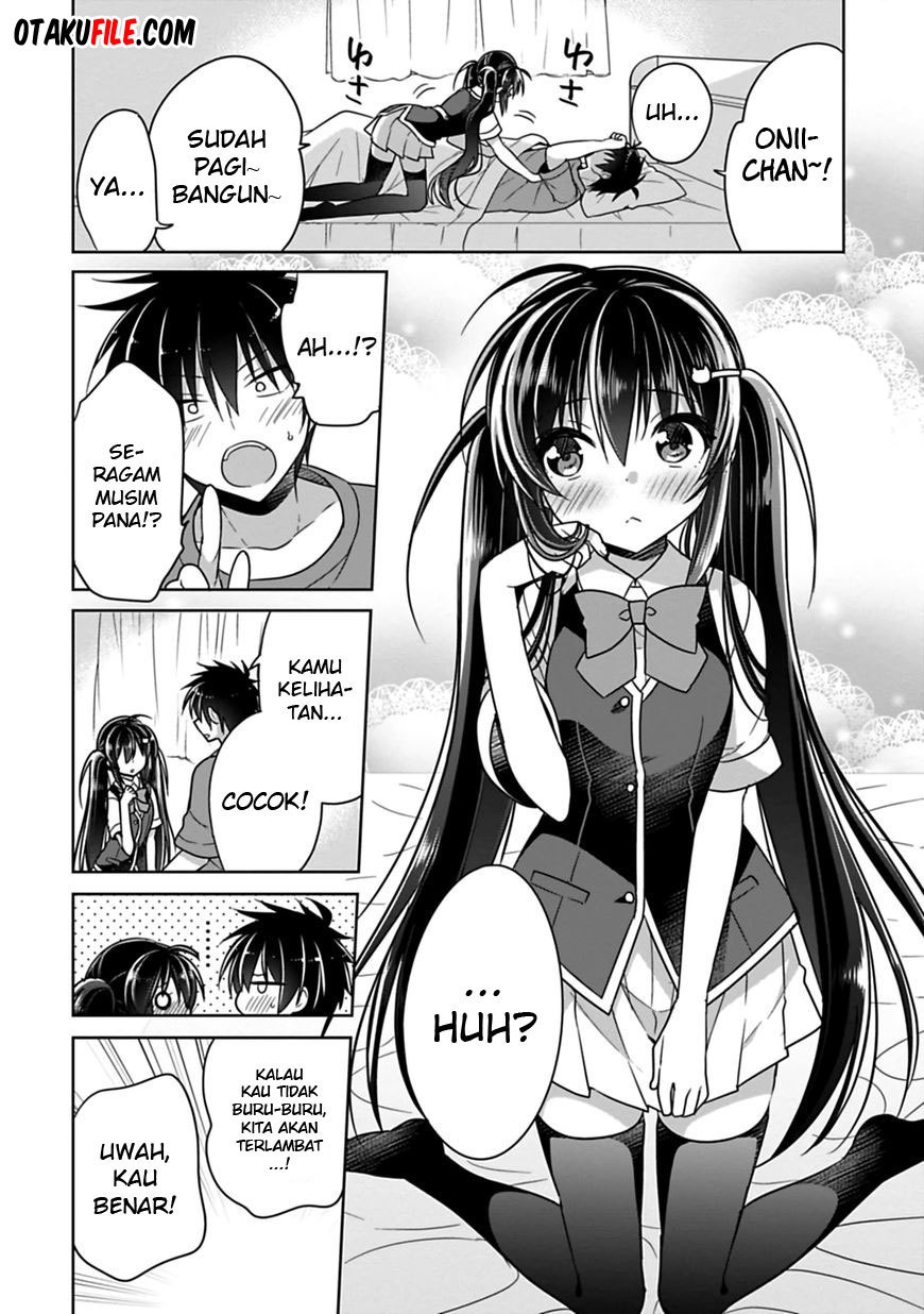 Siscon Ani to Brocon Imouto ga Shoujiki ni Nattara Chapter 08 Gambar 2