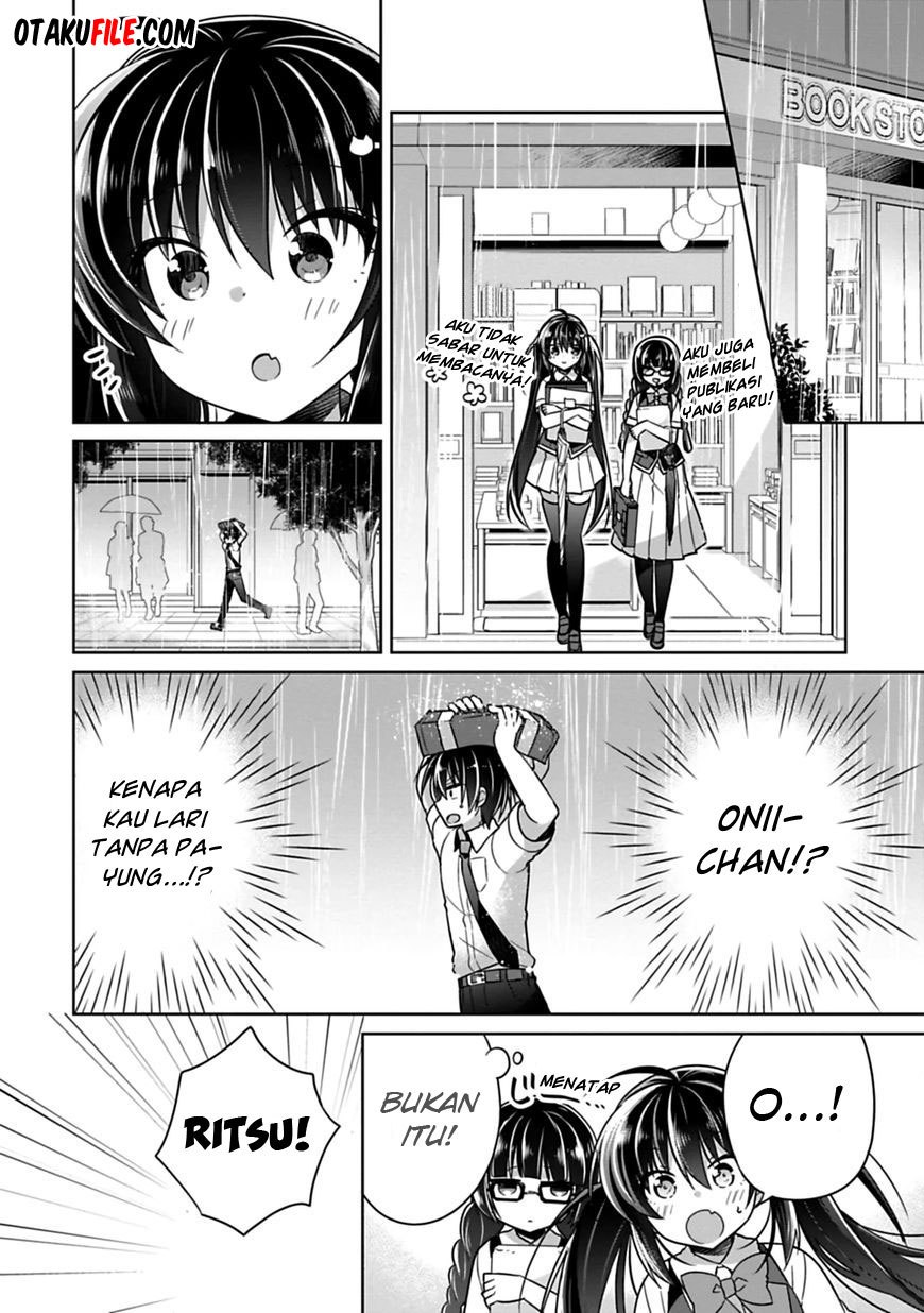 Siscon Ani to Brocon Imouto ga Shoujiki ni Nattara Chapter 08 Gambar 7