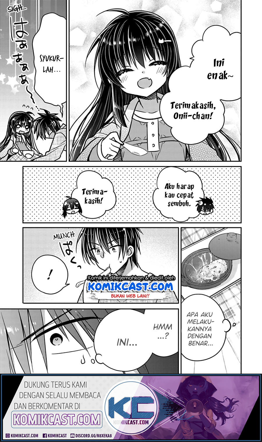 Siscon Ani to Brocon Imouto ga Shoujiki ni Nattara Chapter 24 Gambar 8