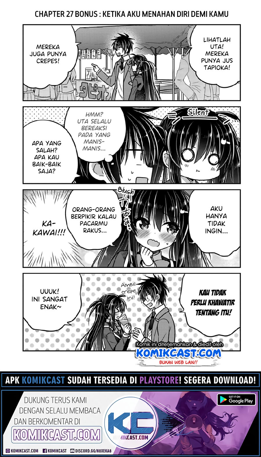 Siscon Ani to Brocon Imouto ga Shoujiki ni Nattara Chapter 27.1 Gambar 2