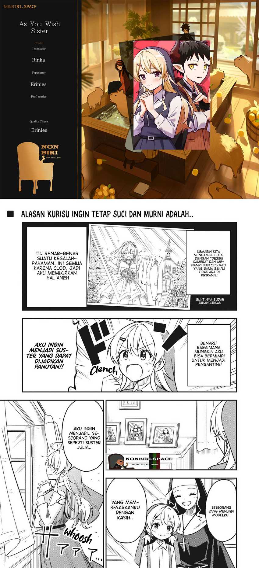Sister-sama no Ouse no Mama ni Chapter 03 Gambar 1
