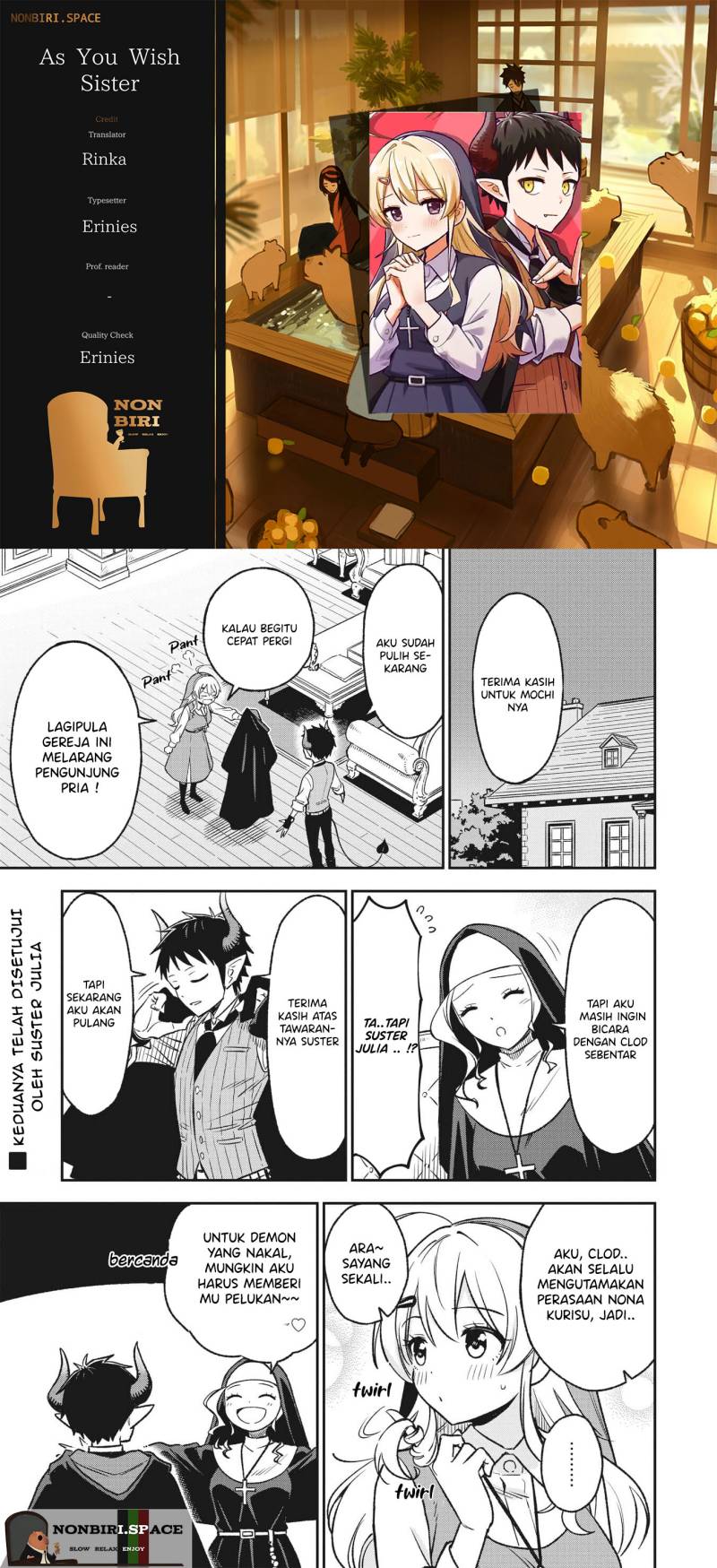 Sister-sama no Ouse no Mama ni Chapter 05 Gambar 1