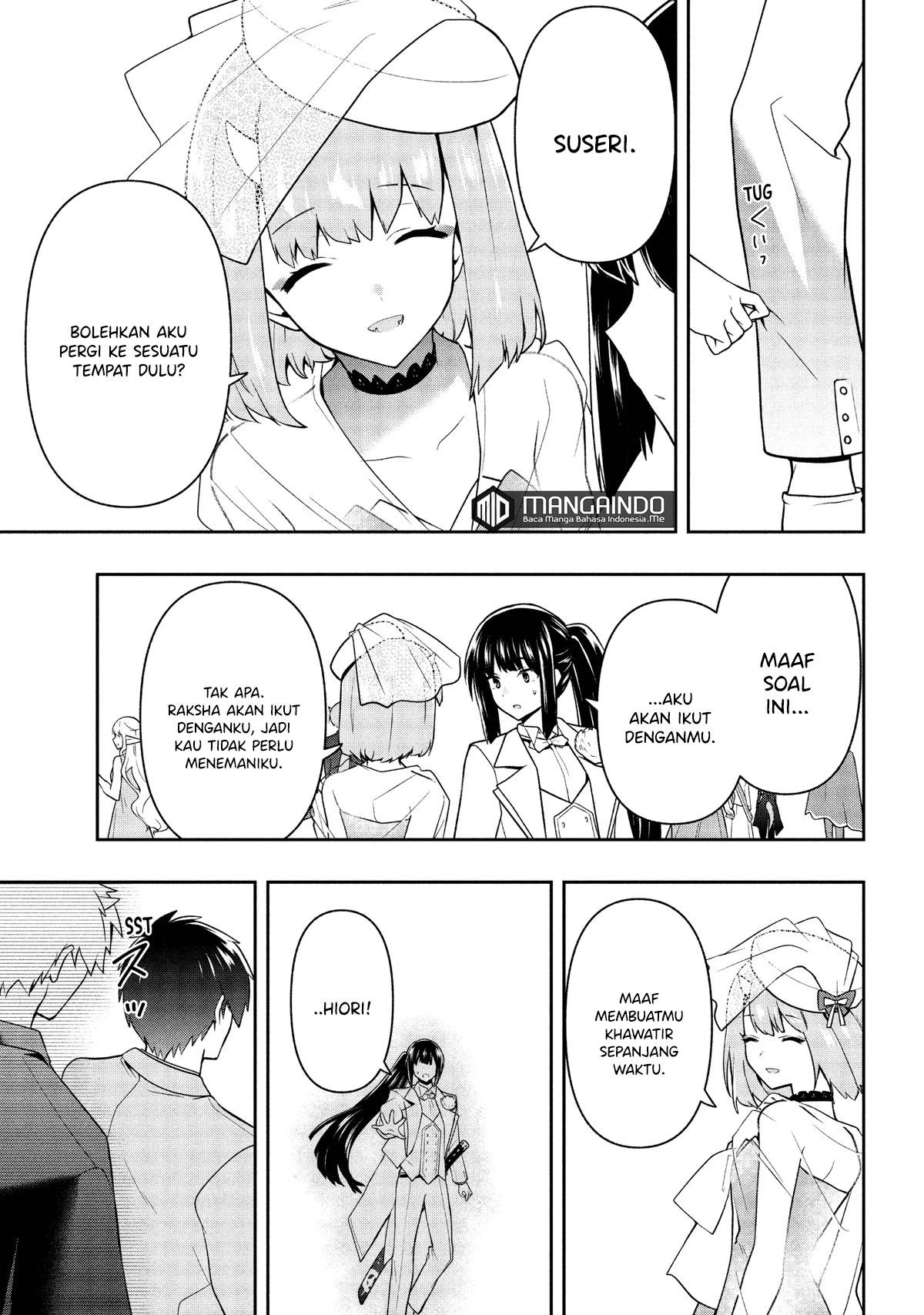 Six Princesses Fall In Love With God Guardian (Rokuhime Wa Kami Goe Ni Koi Ni Suru) Chapter 24 Gambar 8