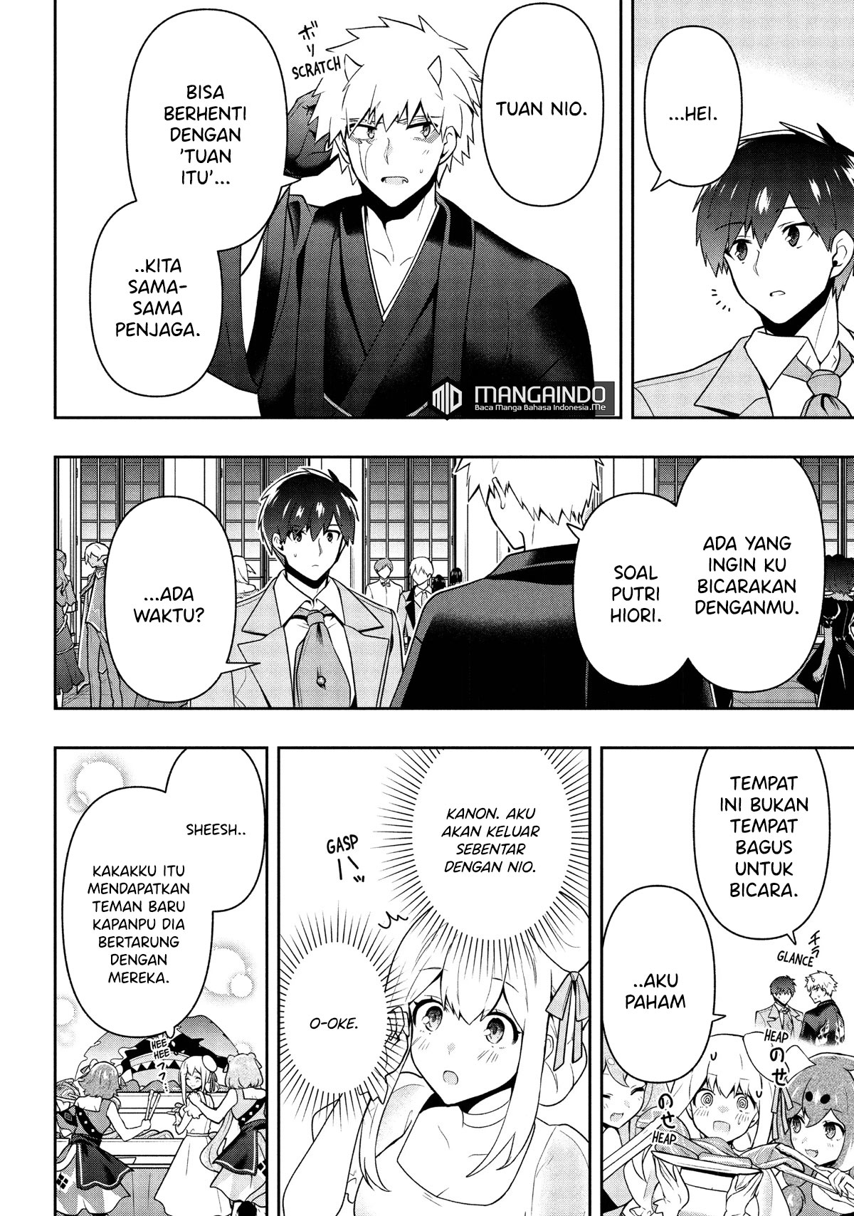 Six Princesses Fall In Love With God Guardian (Rokuhime Wa Kami Goe Ni Koi Ni Suru) Chapter 24 Gambar 9