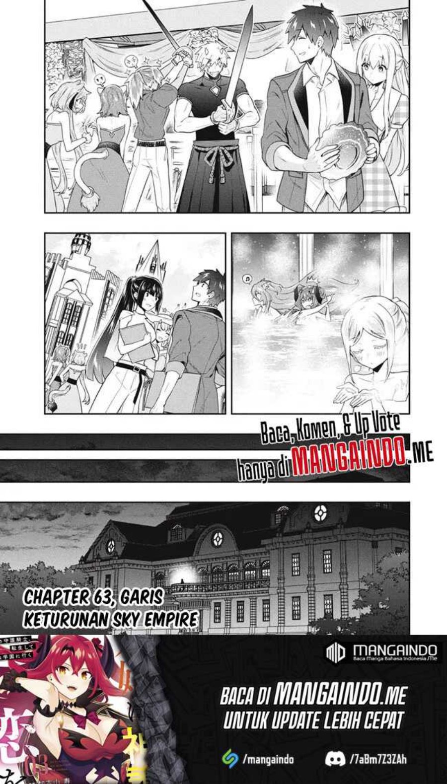 Six Princesses Fall In Love With God Guardian (Rokuhime Wa Kami Goe Ni Koi Ni Suru) Chapter 63 Gambar 2