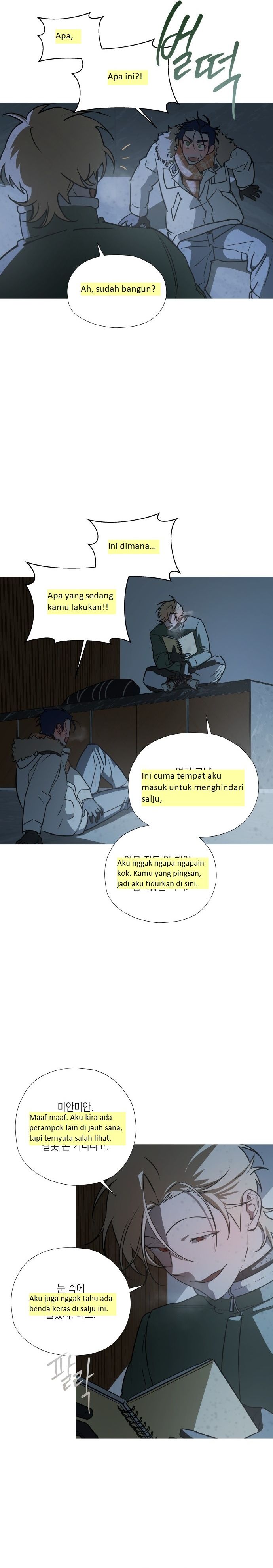 Snow Footsteps Chapter 03 Gambar 22