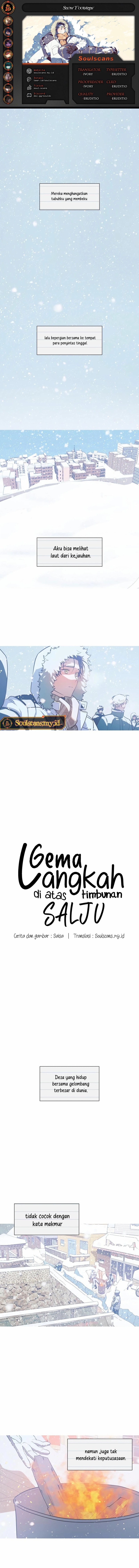 Snow Footsteps Chapter 14 End Gambar 1