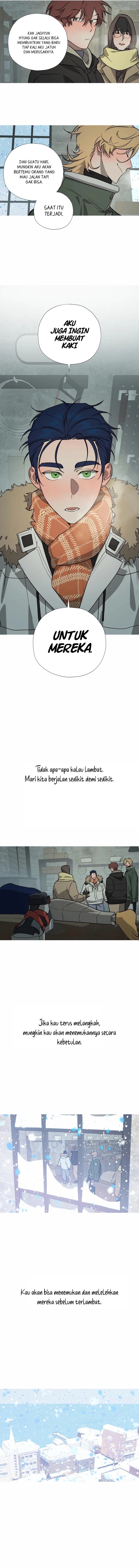 Snow Footsteps Chapter 14 End Gambar 16