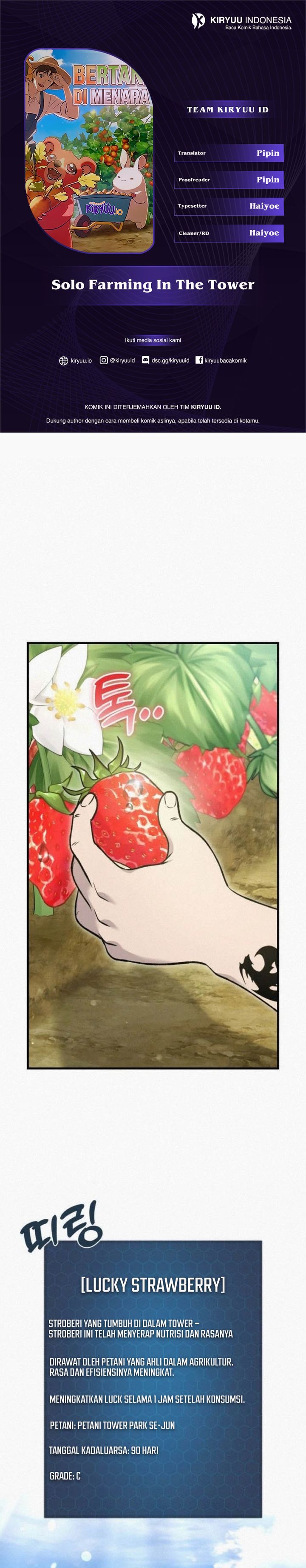 Solo Farming In The Tower Chapter 107 Gambar 1