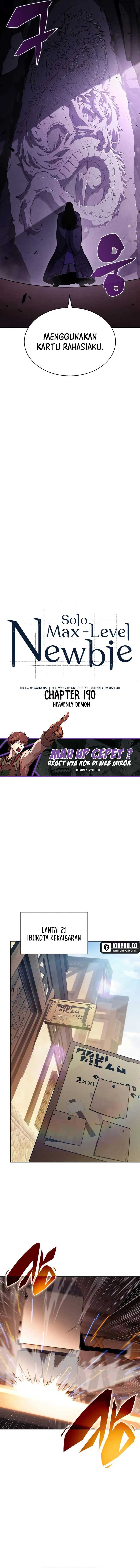 Solo Max-Level Newbie Chapter 190 Gambar 6