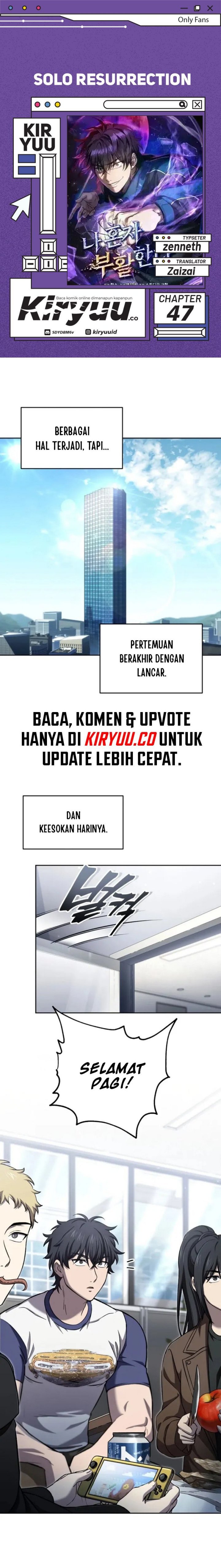 Solo Resurrection Chapter 47 Gambar 1