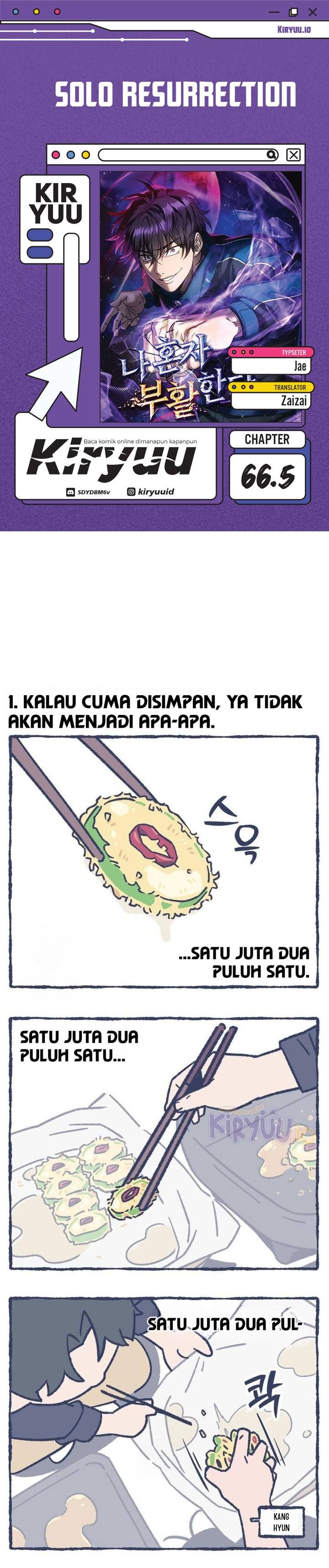 Solo Resurrection Chapter 66.5 Gambar 1