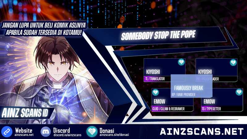 Somebody Stop the Pope Chapter 03 Gambar 1