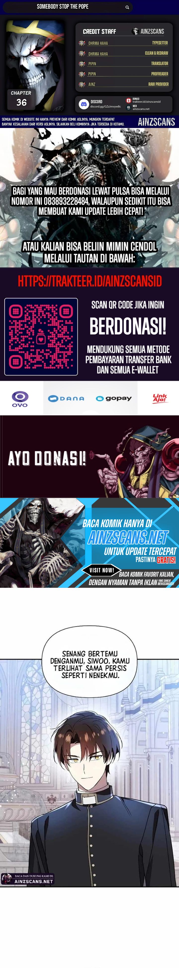 Somebody Stop the Pope Chapter 36 Gambar 1