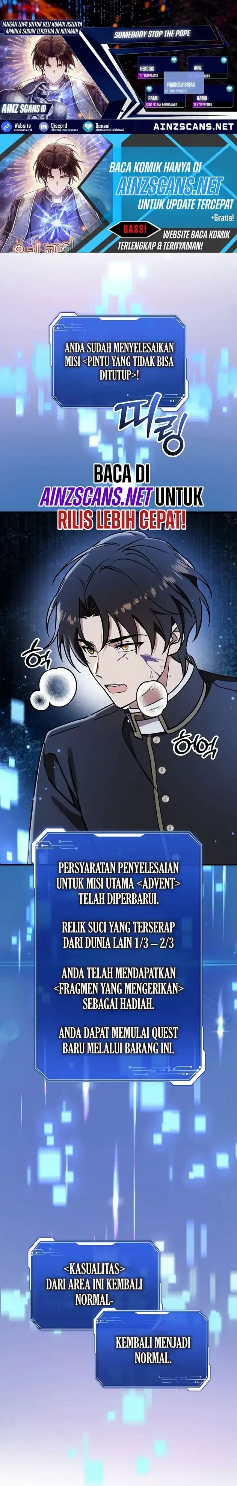 Somebody Stop the Pope Chapter 59 Gambar 1