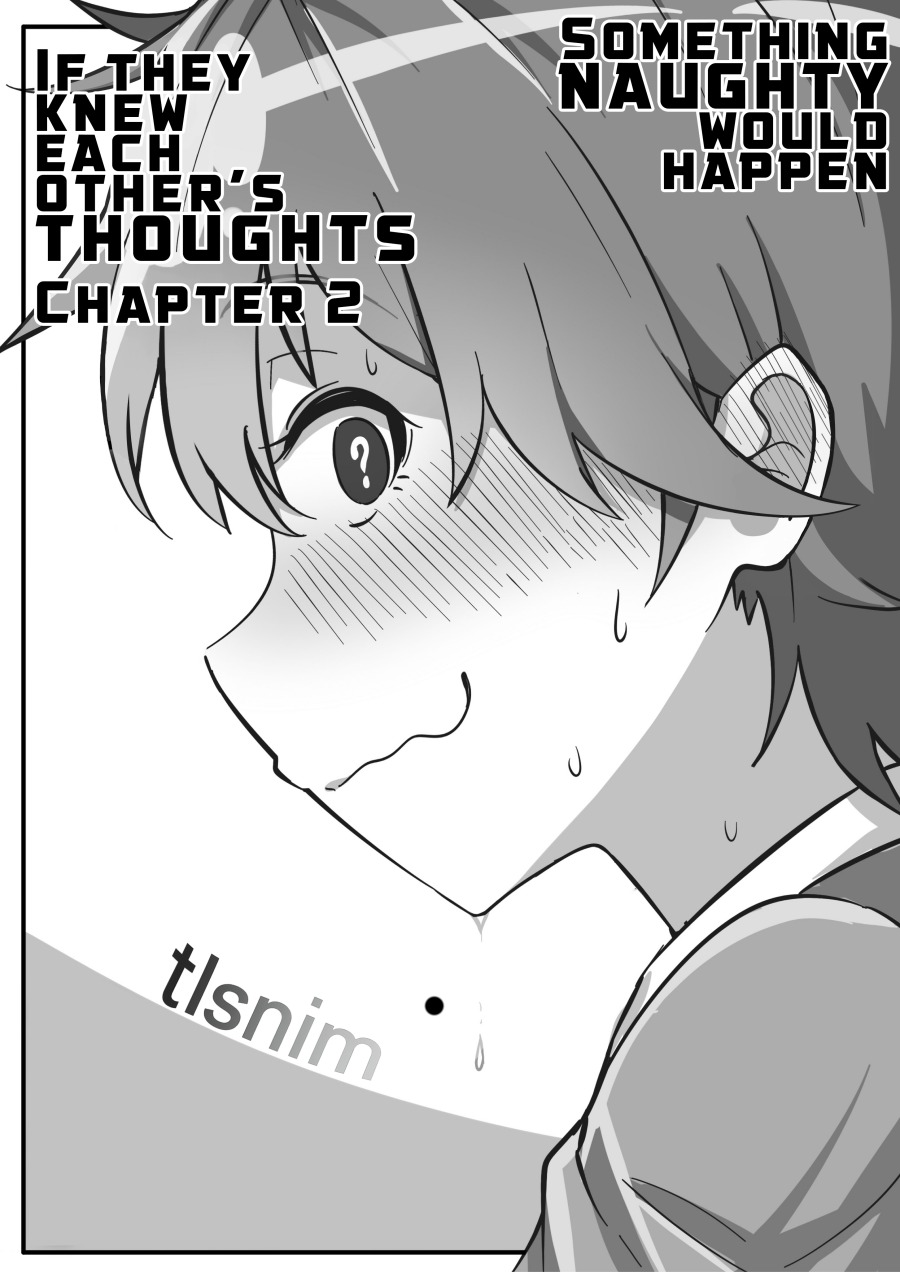 Something Naughty Would Happen If They Knew Each Other’s Thoughts Chapter 02 Gambar 1
