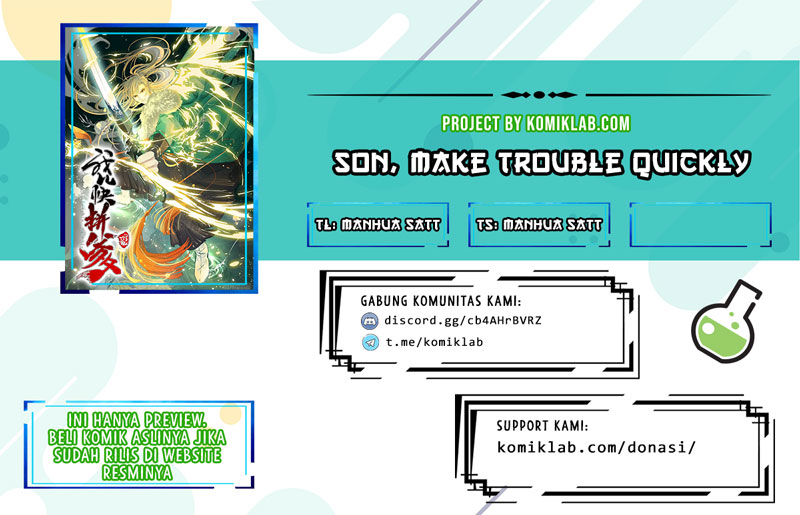 Son, Make Trouble Quickly Chapter 02 Gambar 1