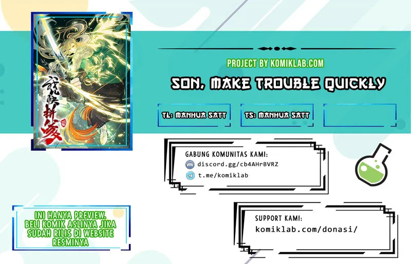 Son, Make Trouble Quickly Chapter 13 Gambar 1