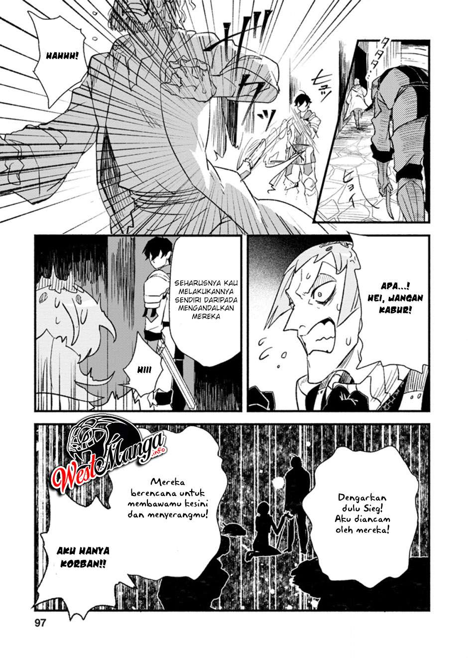 Sono Monban, Saikyou Nitsuki: Tsuihou Sareta Bougyo Ryoku 9999 no Senshi, Outo no Monban Toshite Musou Suru Chapter 04 Gambar 7