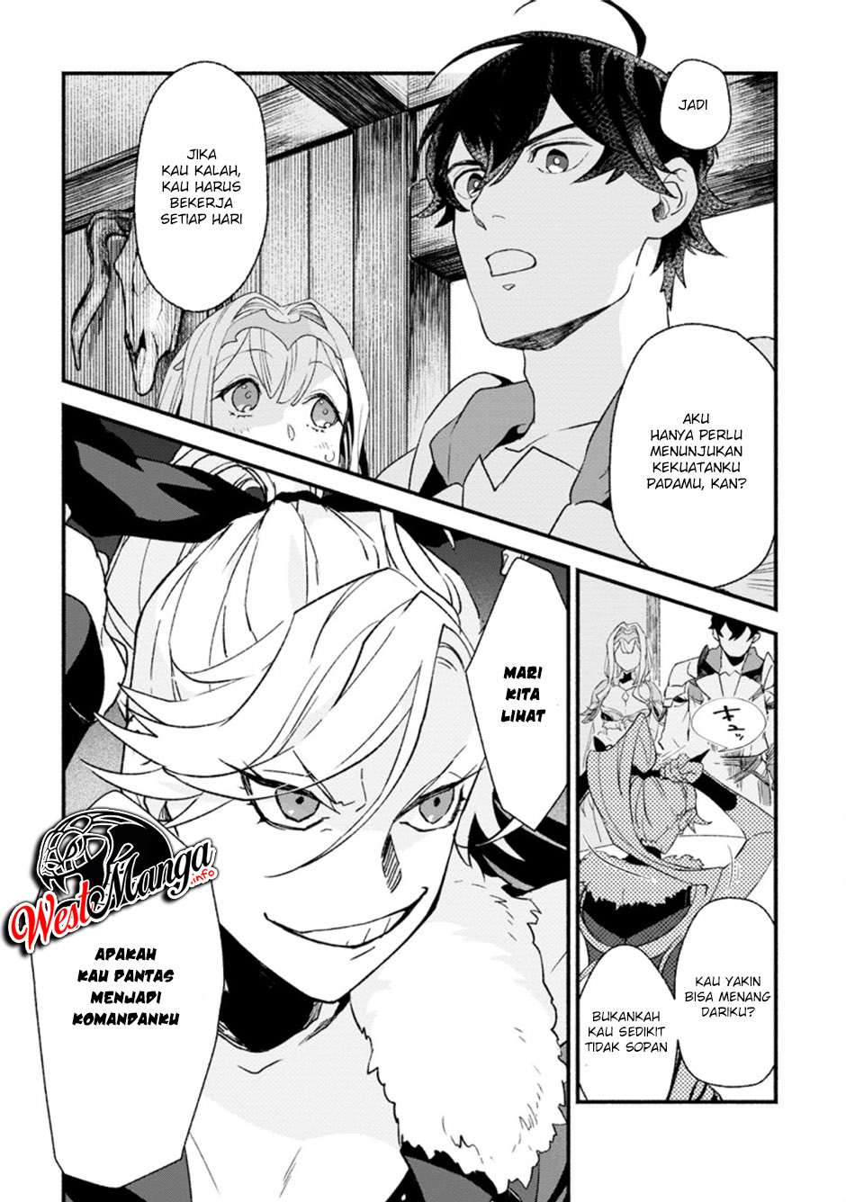 Sono Monban, Saikyou Nitsuki: Tsuihou Sareta Bougyo Ryoku 9999 no Senshi, Outo no Monban Toshite Musou Suru Chapter 04 Gambar 21