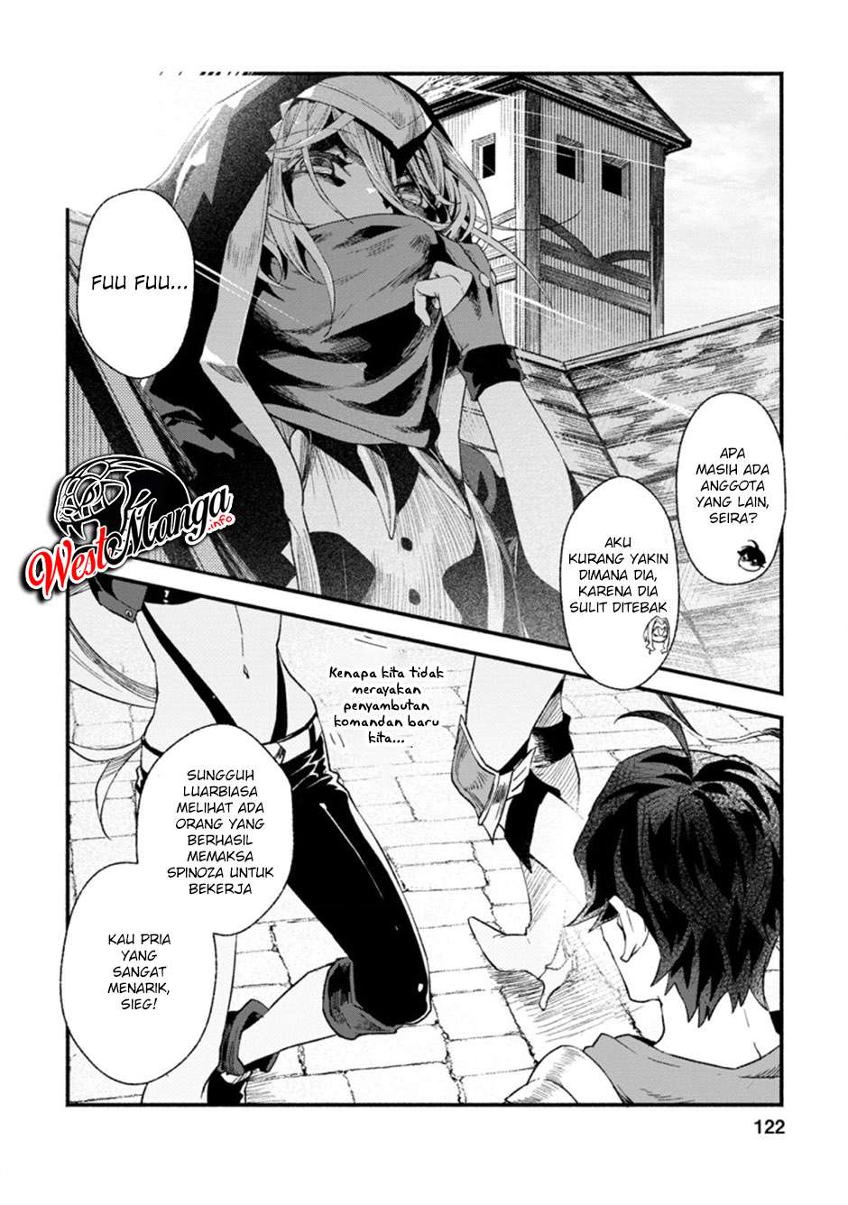 Sono Monban, Saikyou Nitsuki: Tsuihou Sareta Bougyo Ryoku 9999 no Senshi, Outo no Monban Toshite Musou Suru Chapter 04 Gambar 32