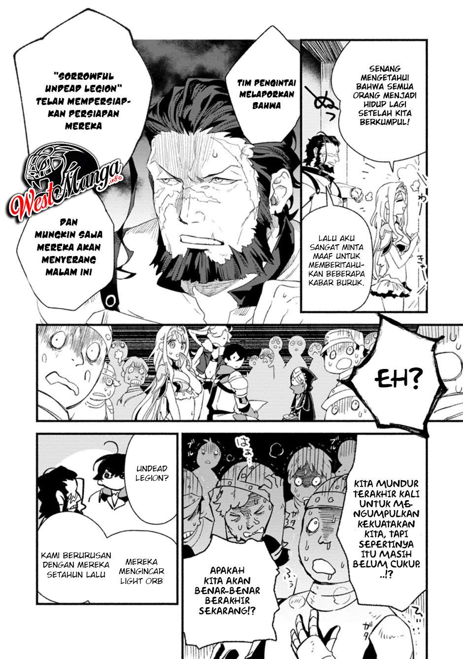 Sono Monban, Saikyou Nitsuki: Tsuihou Sareta Bougyo Ryoku 9999 no Senshi, Outo no Monban Toshite Musou Suru Chapter 05 Gambar 27