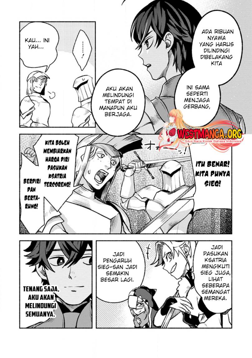 Sono Monban, Saikyou Nitsuki: Tsuihou Sareta Bougyo Ryoku 9999 no Senshi, Outo no Monban Toshite Musou Suru Chapter 26.1 Gambar 8