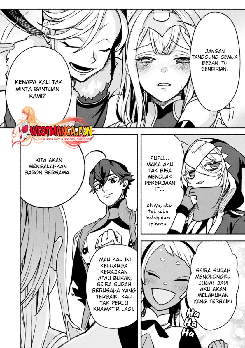 Sono Monban, Saikyou Nitsuki: Tsuihou Sareta Bougyo Ryoku 9999 no Senshi, Outo no Monban Toshite Musou Suru Chapter 28.2 Gambar 4