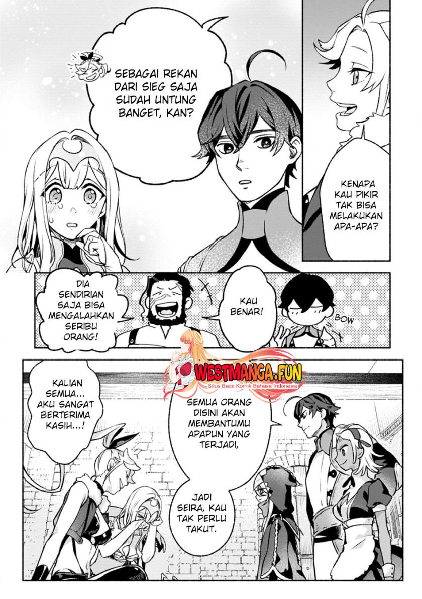 Sono Monban, Saikyou Nitsuki: Tsuihou Sareta Bougyo Ryoku 9999 no Senshi, Outo no Monban Toshite Musou Suru Chapter 28.2 Gambar 6