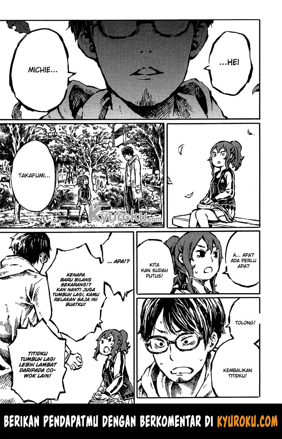 Sore wa Tada no Senpai no Chinko Chapter 03 Gambar 12