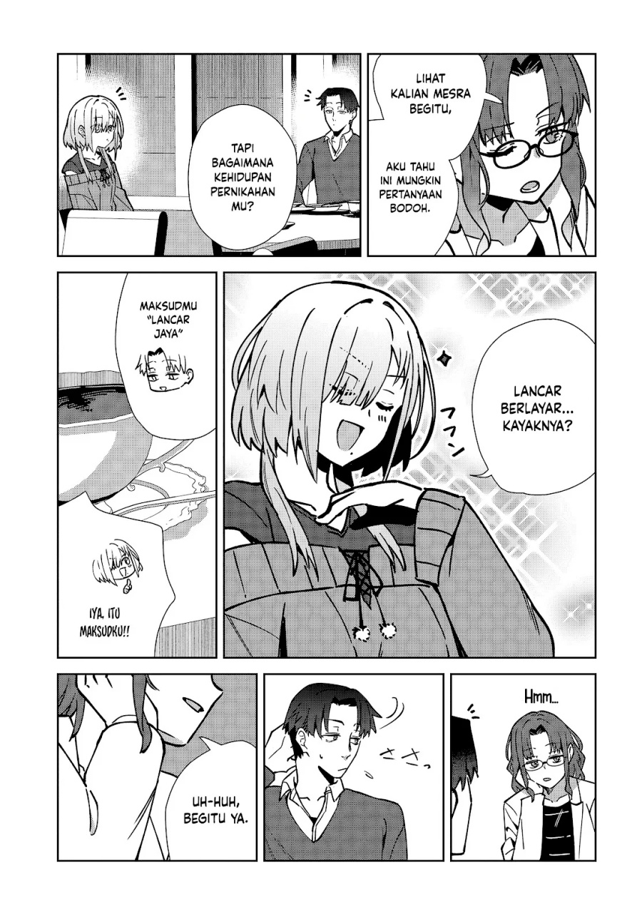 Soshiki no Shukuteki to Kekkon Shitara Mecha Amai Chapter 04 Gambar 14