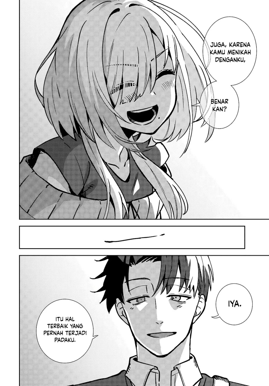 Soshiki no Shukuteki to Kekkon Shitara Mecha Amai Chapter 04 Gambar 37