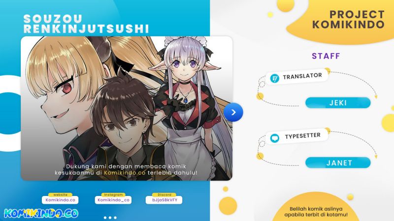 Souzou Renkinjutsushi Wa Jiyuu wo Ouka Suru Kokyou wo Tsuihou Saretara, Maou No Ohizamoto De Chouzetsu Kouka No Magic Item Zukuri Houdai Ni Narimashita Chapter 07.2 Gambar 1