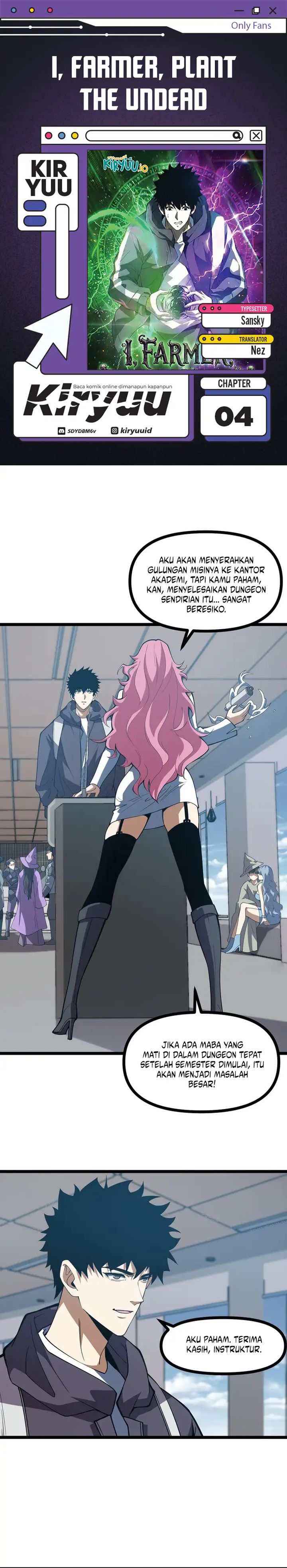 Sowing Shadows, Harvesting Eternity (I’m a Farmer Who Raises the Undead) Chapter 04 Gambar 1