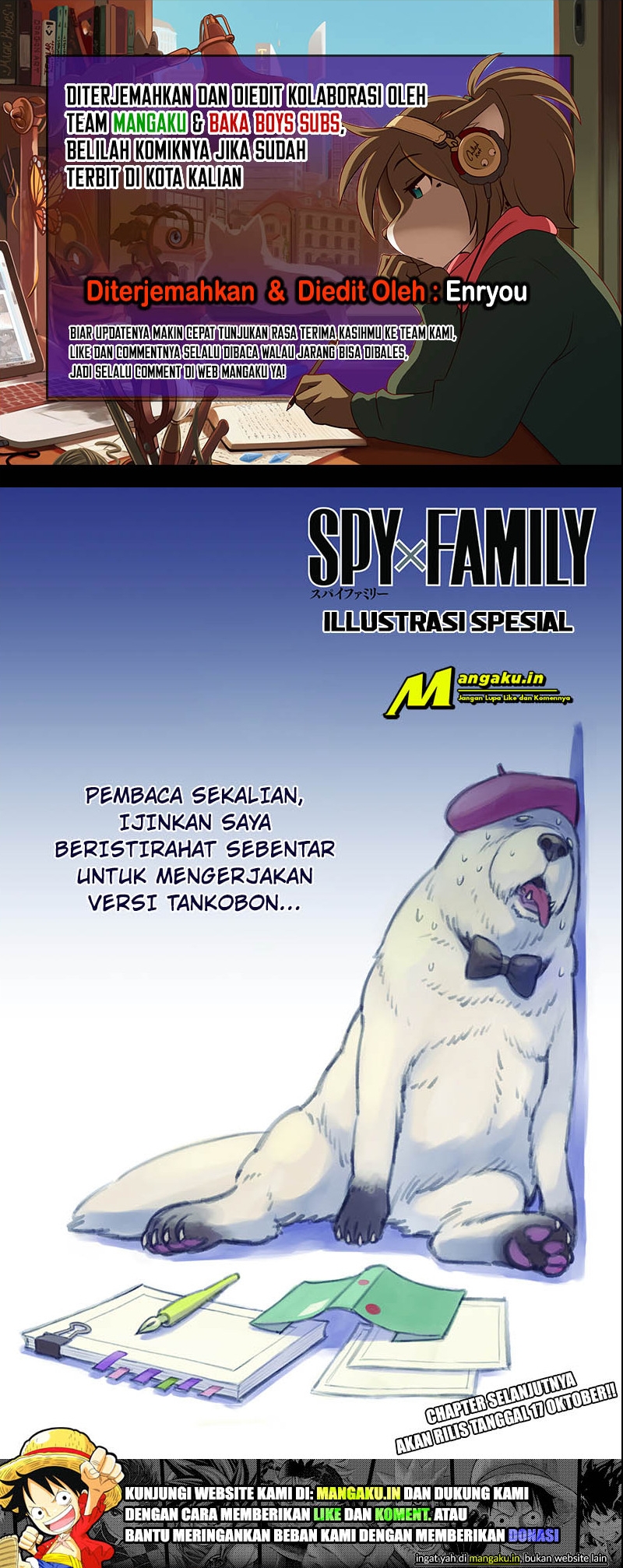 Spy X Family Chapter 53.5 Gambar 1