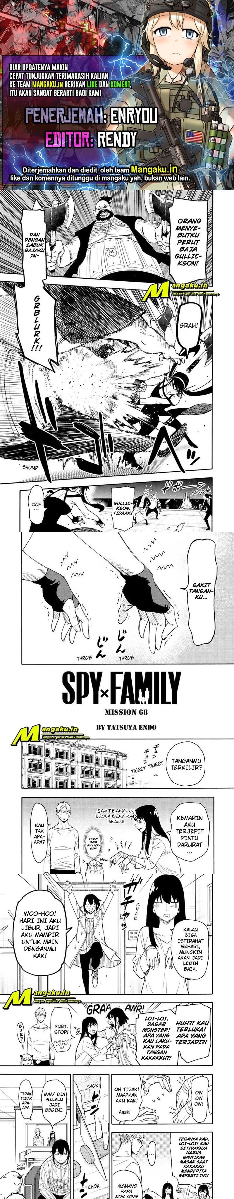 Spy X Family Chapter 68 Gambar 1