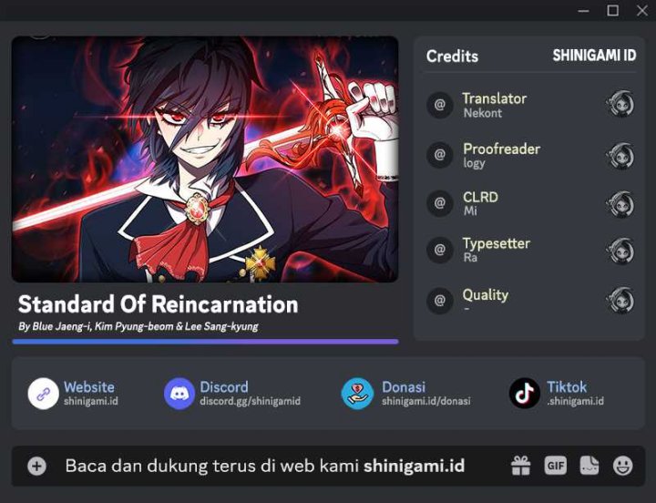 Standard of Reincarnation Chapter 58 Gambar 1