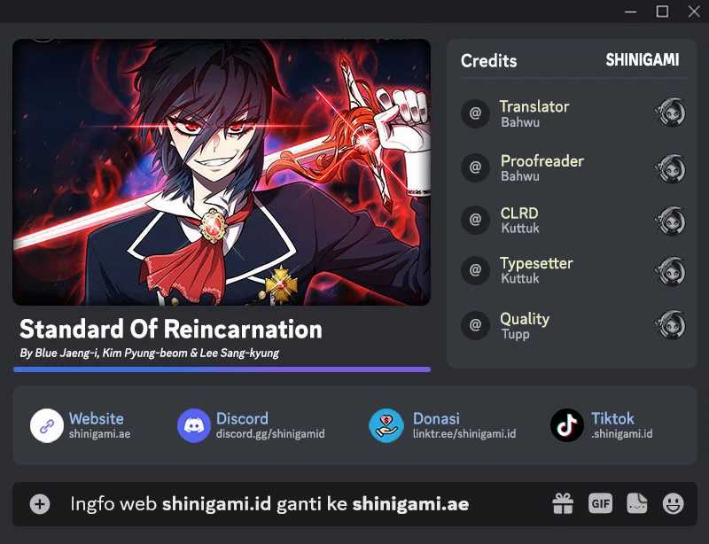 Standard of Reincarnation Chapter 68 Gambar 1