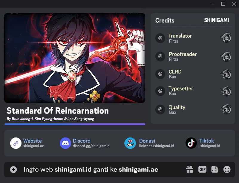 Standard of Reincarnation Chapter 69 Gambar 1
