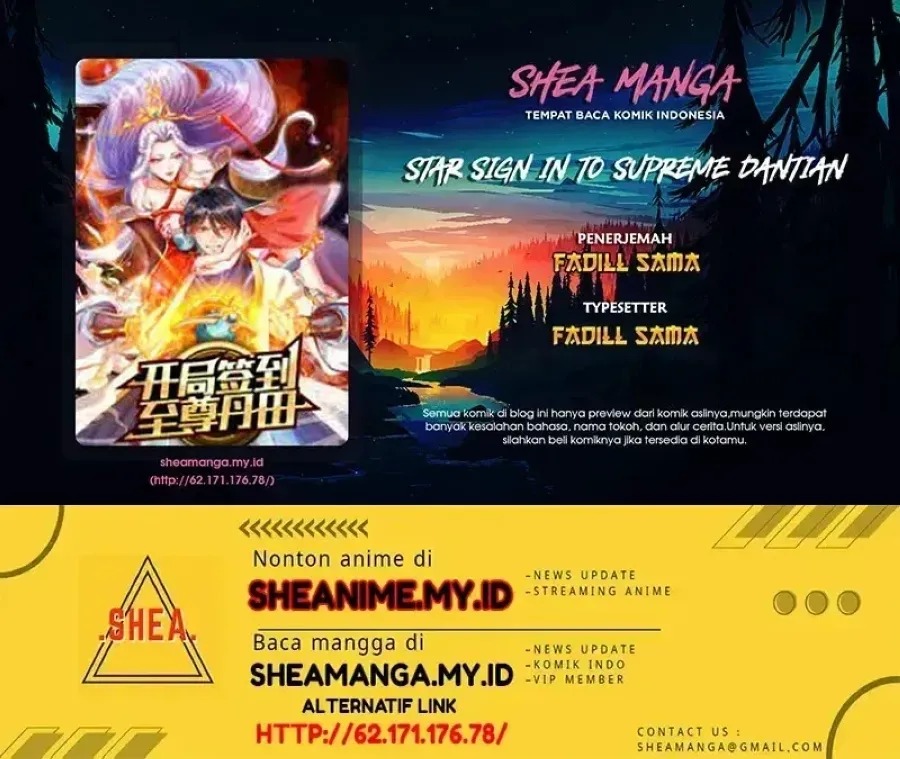 Star Sign In To Supreme Dantian Chapter 106 Gambar 1
