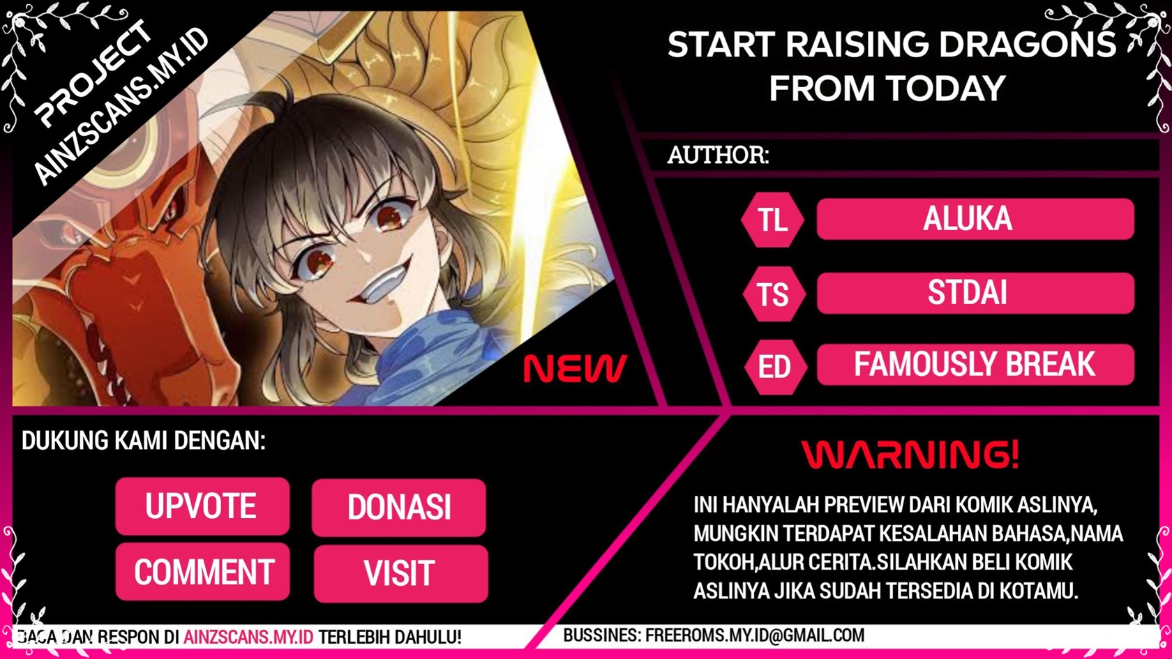 Start Raising Dragons From Today Chapter 05 Gambar 1