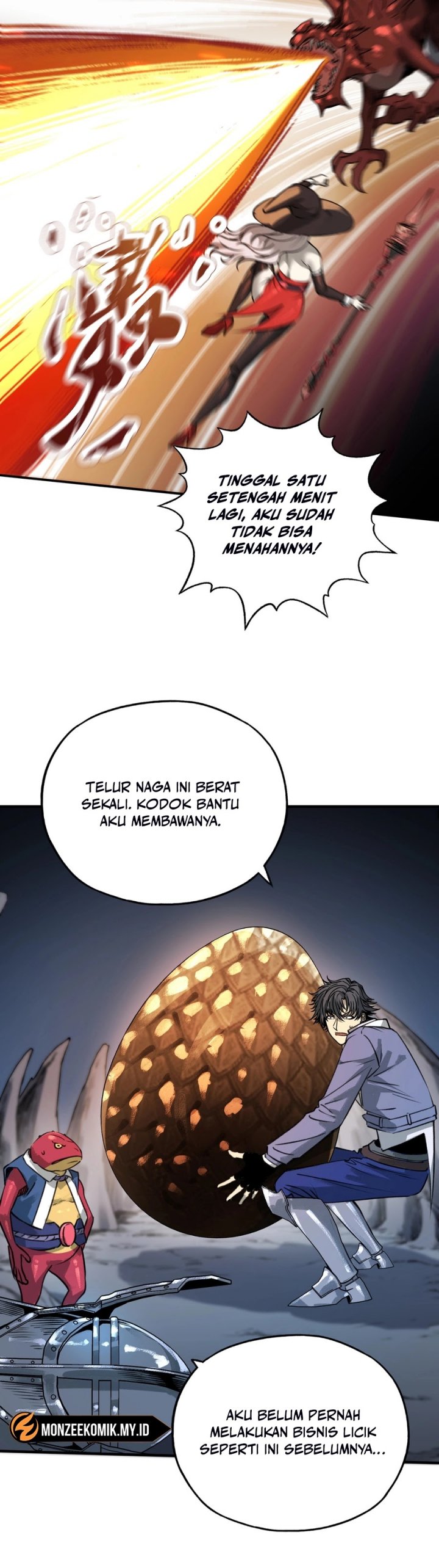 Start by changing your job to the God of Wealth and taming billions of divine pets! Chapter 03 Gambar 20