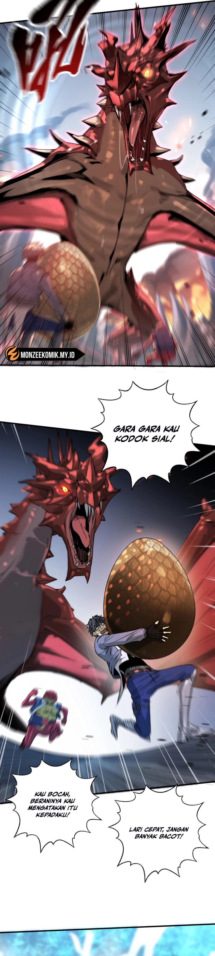 Start by changing your job to the God of Wealth and taming billions of divine pets! Chapter 03 Gambar 22